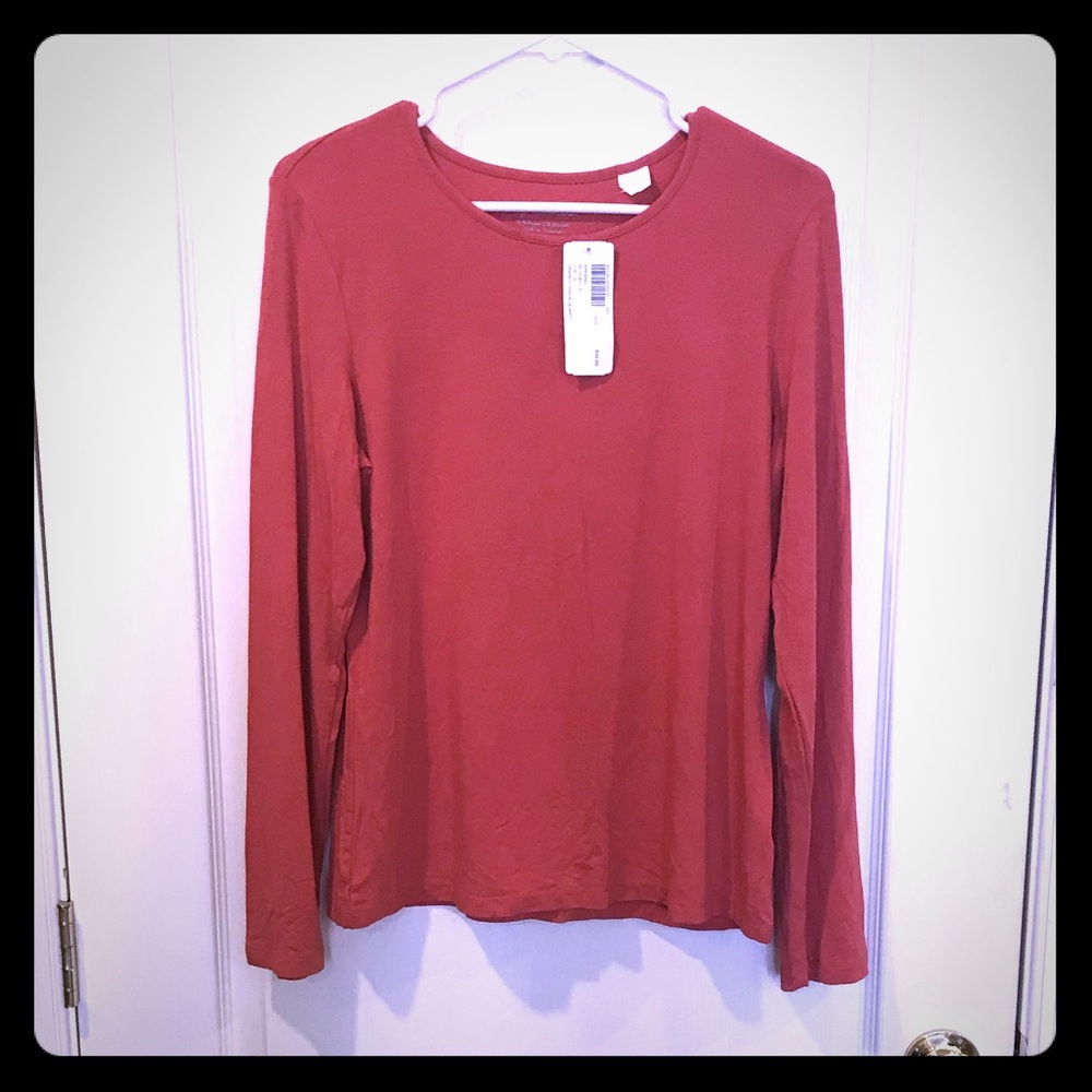 NWT Chicos Long Sleeve Top